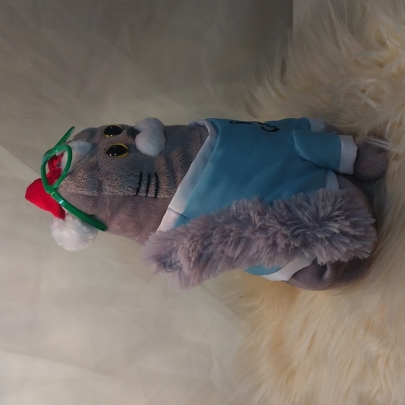 Dancing Nerd Cat with glasses and I love catnip shirt - Picture 6 of 12